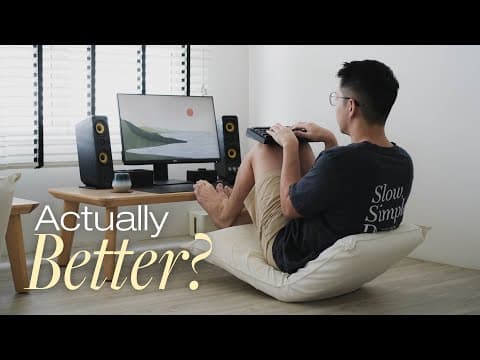 Ergonomics Is Overrated, Floor Sitting Is Underrated. Let Us Explain.