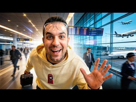 Uçağa Binmeden Havalimanında Her Şeyi Yaptım