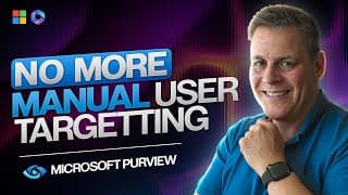 Save Time With Microsoft Purview Adaptive Scopes