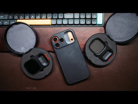 Travel Filming Made Simple: Moment Iphone 17 Pro Quick Lock Filter System