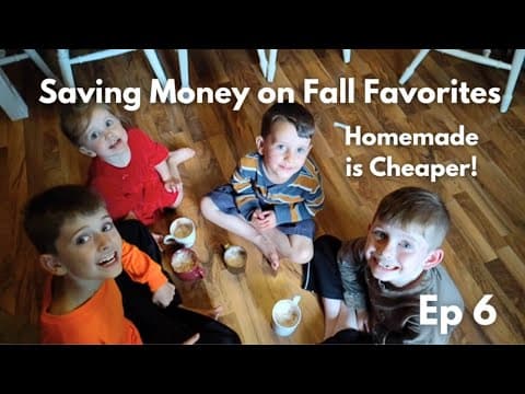 Homemade Vs Store-bought Fall Foods ~ Pumpkin, Oatmeal & Hot Cocoa Cost Breakdown