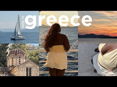 Solo In Greece | Athens And Aegina Greece Solo Travel Guide (vlog)