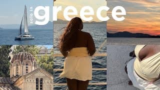 Solo In Greece | Athens And Aegina Greece Solo Travel Guide (vlog)