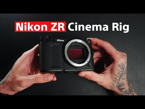 Nikon Zr Cinema Rig Set Up