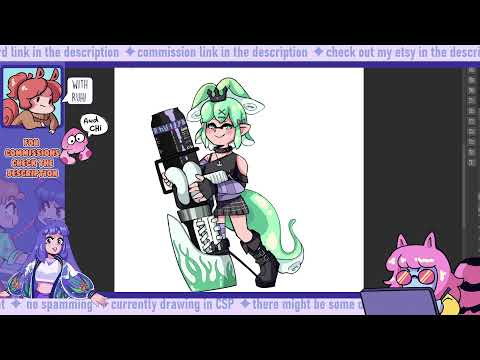 Girls Night (commission Livestream) On Mic With Ruhi (one Slot Left)