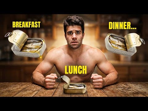 I Tried Sardine Fasting - Amazing Results?