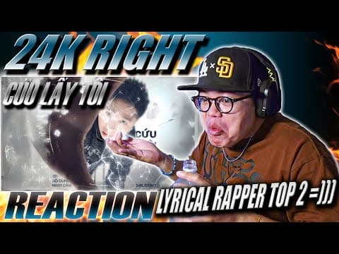 (reaction) 24k.right - Cứu Lấy Tôi [feat. Hipz] | Lyrical Rapper Top 2 :)))