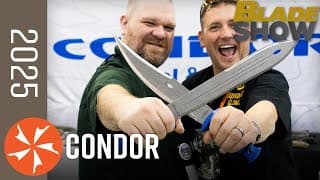 Joe Flowers And The Snake Knife - Condor At Blade Show 2025