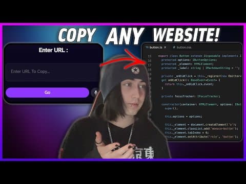 Copy Any Website With Ai! (educational Purposes Only!)