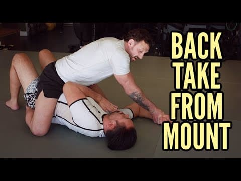 Highly Effective Back Take From Mount | No Gi Jiujitsu