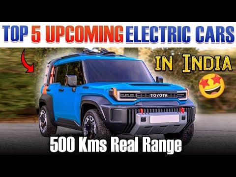 Top 5 Upcoming Electric Cars 2025 | Mid Range Electric Cars | Electric Vehicles India