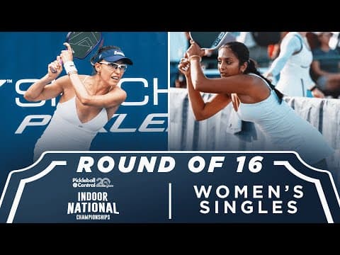 Parris Todd Vs Zoeya Khan At The Pickleball Central Indoor National Championships | Ppa Tour