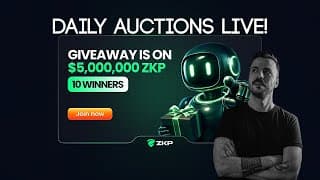 Zero Knowledge Proof Whitelist Opens: The Fairest Crypto Auction Of 2025!