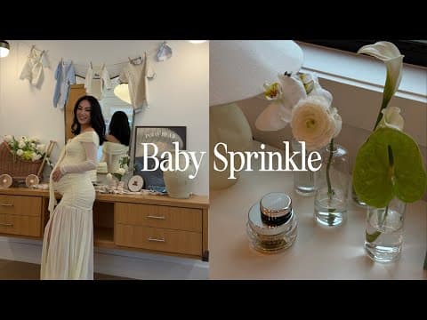 Prepping For Baby! | Nesting Vlog, Baby Sprinkle, Setting Up Our Nursery, Girl Time
