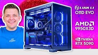 Building The Ultimate Gaming Pc 2025! 😍 [ft. Rtx 5090 & Ryzen 9950x3d!]