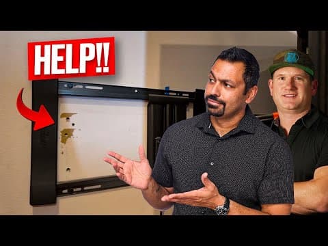 Fixing A Busted Tv Installation With B The Installer | Lg B5 Oled