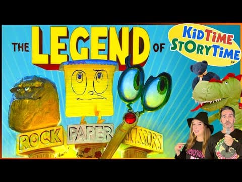The Legend Of Rock Paper Scissors | Funny Read Aloud For Kids