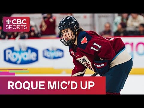 Pwhl Mic'd Up: 'wait, Really?!', Montreal Victoire's Abby Roque | #cbcsports