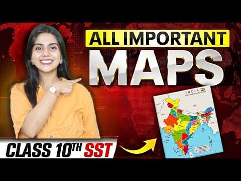All Important Maps & Dates In One Video 🔥 | Class 10 Sst Score 5 Marks In Sst Exam Board 2025