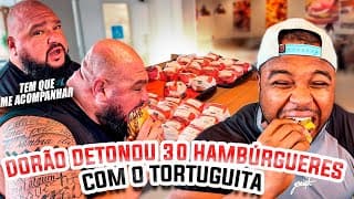 Dorão Levou O Tortuguita Num Pós Treino Pesado De Hambúrgueres