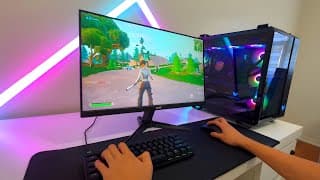 I Bought A Fast Fncs Gaming Setup...