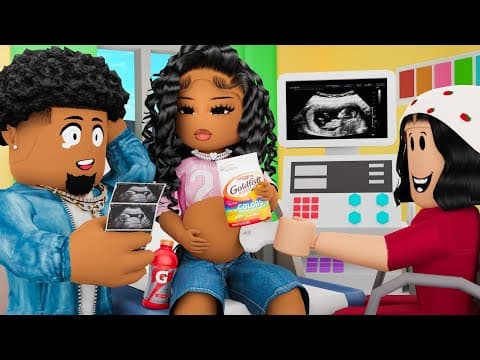 My First Baby Scan Appointment!! *baby Bump Check Up!!* | Bloxburg Family Roleplay