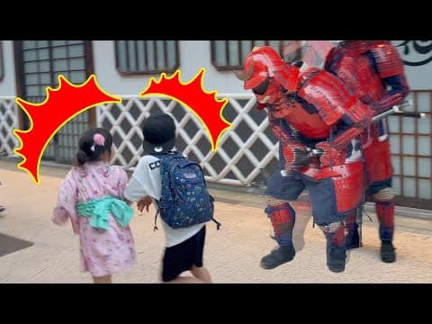#33 Samurai Mannequin Prank In Japan / Asakusa Tokyo