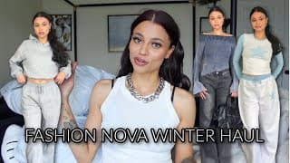 Winter Fashion Nova Haul ! *revamping My Closet*