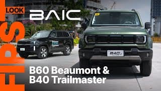 2025 Baic B40 Trailmaster & Baic B60 Beaumont First Impressions | Autodeal Walkaround
