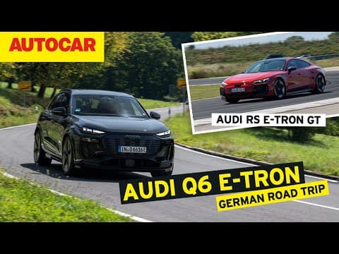 Audi Q6 E-tron & Audi Rs E-tron Gt: Exploring Electric With Audi | Autocar | Promoted