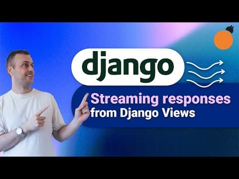 Django Streaminghttpresponse - Streaming Responses With Asgi & Wsgi