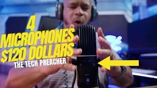 Xtuga's Powerful X-4 Usb Microphone With 4 Polar Patterns!