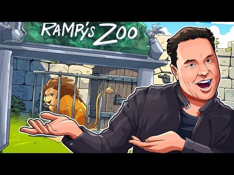 I Built A Zoo As A Greedy Billionaire....