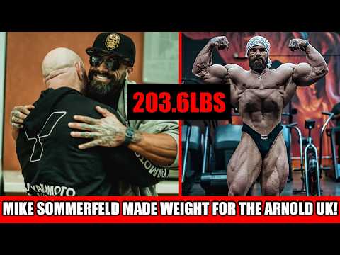 Mike Sommerfeld Officially Made Weight For The Arnold Uk!