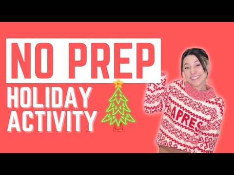 NO PREP Lesson Idea | Holiday Math Lesson | DESMOS