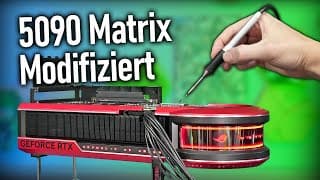 5090 Matrix Mod: 750w Über 12vhpwr Ohne Btf-anschluss & Flüssigmetall Check