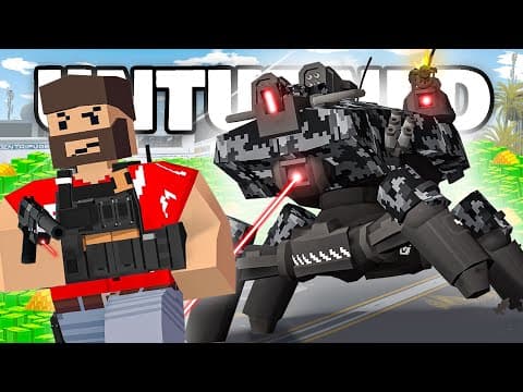 I Robbed The Most Advanced Military Base On Life Rp! (unturned Life Rp #112)