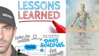 Post Dry Fast - Day 1 - Lessons Learned, Perfect Schedule, Q&a