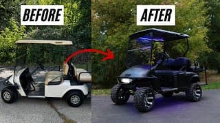 Epic Diy Golf Cart Makeover