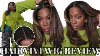 True Hd Hairline Glueless Highlight Wig | Best High Quality Pre-colored Wig For Beginners Hairvivi