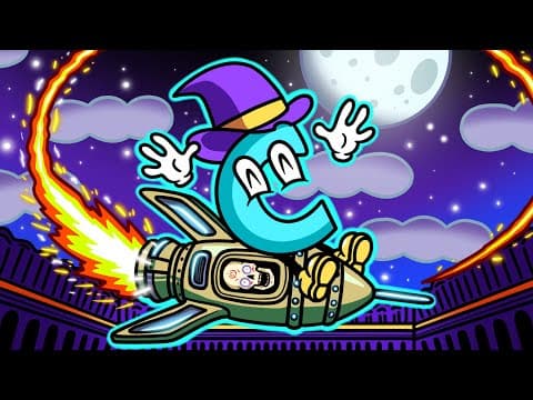I Launch An Annoying Skull Into Space With Magic In Waltz Of The Wizard!