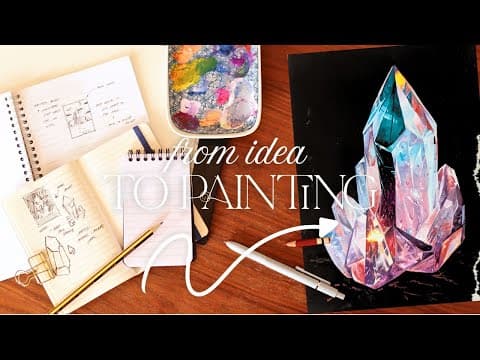 How To Paint What’s In Your Head (step By Step)