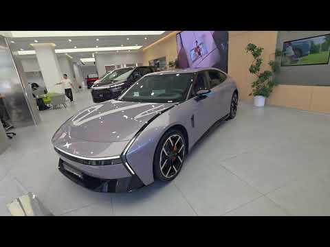 Checking Out The All New Xpeng P7 In Guangzhou, China