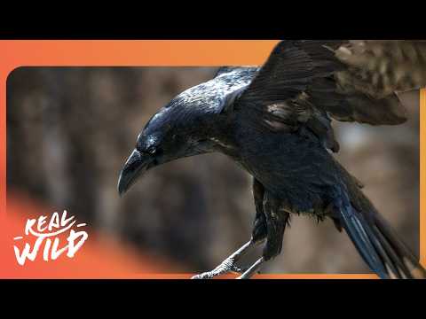 Yellowstone's Genius Scavengers That Dive Bomb Predators: Ravens