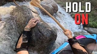 Packrafting South Silver Creek In California (it Didn't Go Well)