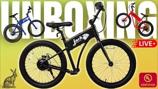 Live: New Jackrabbit Og2 Unboxing & Comparison | Best Small Electric Bike!