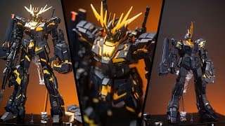 Master Grade  Rx-0  Unicorn Gundam 02 Banshee│ Custom Build│機動戦士ガンダム、ガンプラ、塗装済み完成品、バンシィ