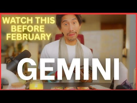 Gemini 😱 "this Is The Best Month You Will Ever Have" February 2026