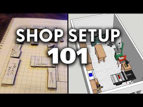 Small Shop, Smart Layout | Garage Woodworking Setup