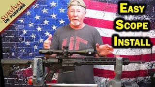 How To Mount A Rifle Scope Easily - Real Avid Mastergun Workstation